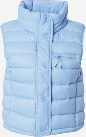 Freequent Vest in Blue: front