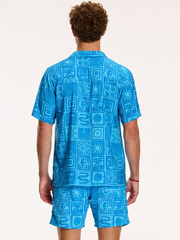 Shiwi Regular Fit Hemd in Blau