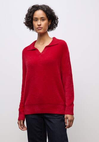 STREET ONE Pullover in Rot: Vorderseite