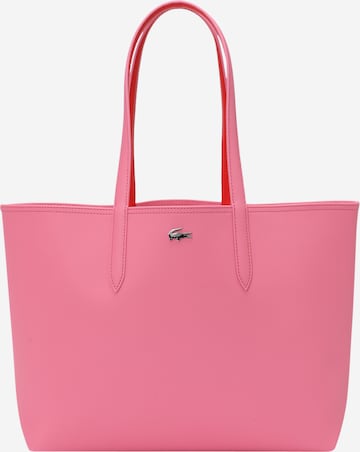 Cabas 'Anna' LACOSTE en rose : devant