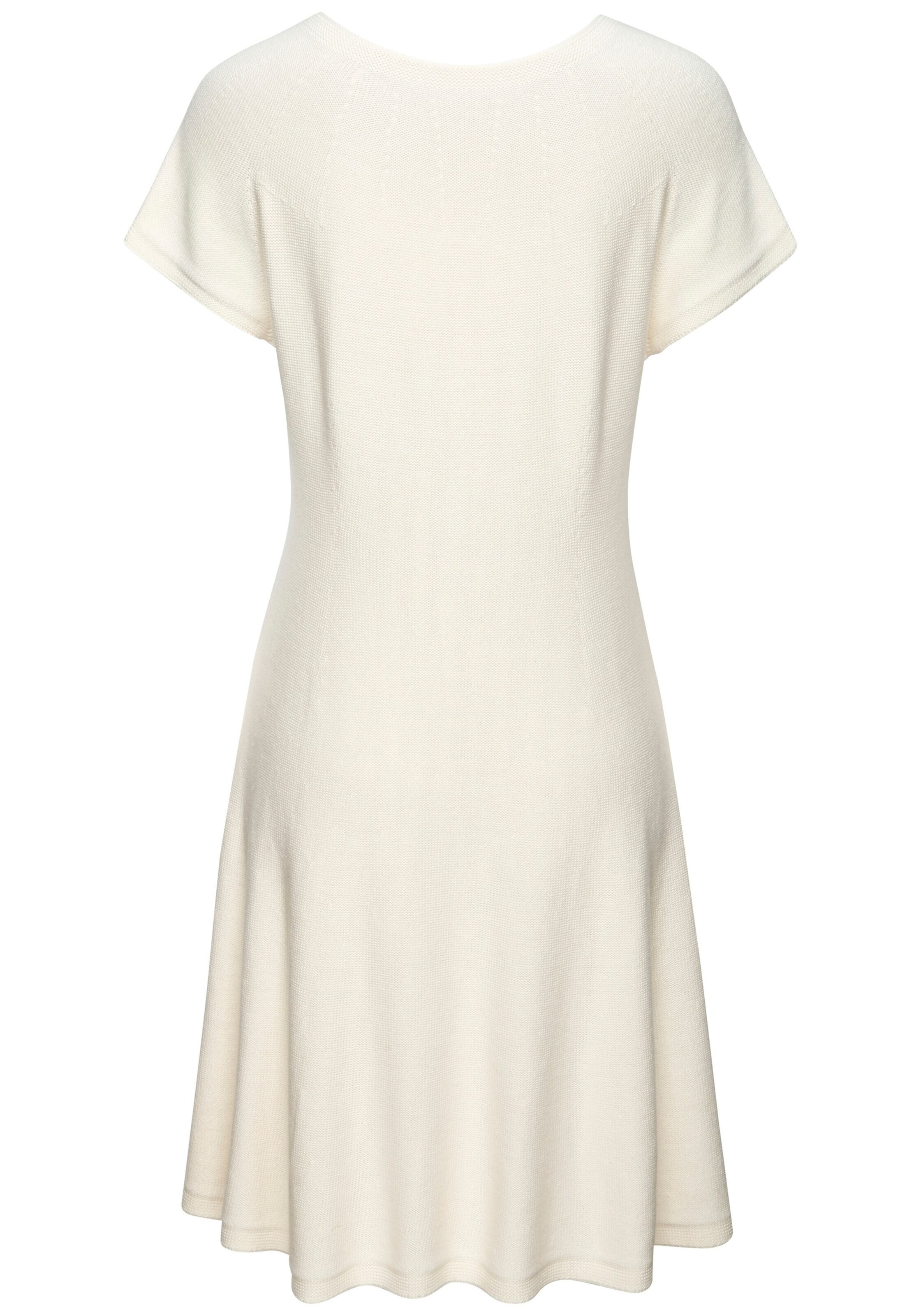 Robes en maille LASCANA en beige
