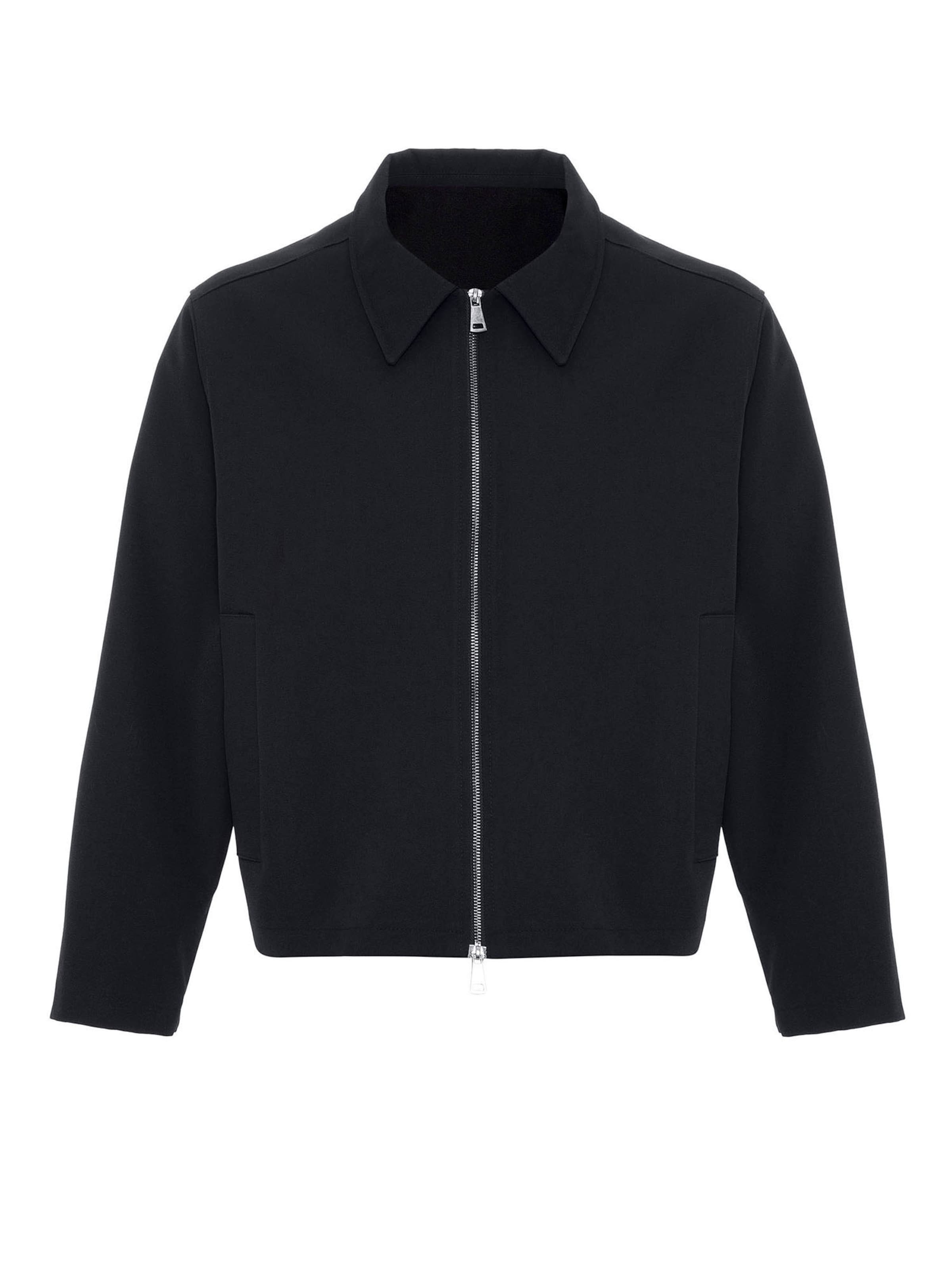 Giacca di mezza stagione di Antioch in nero: frontale