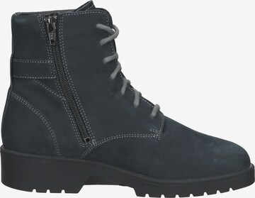 Ganter Lace-Up Ankle Boots in Blue