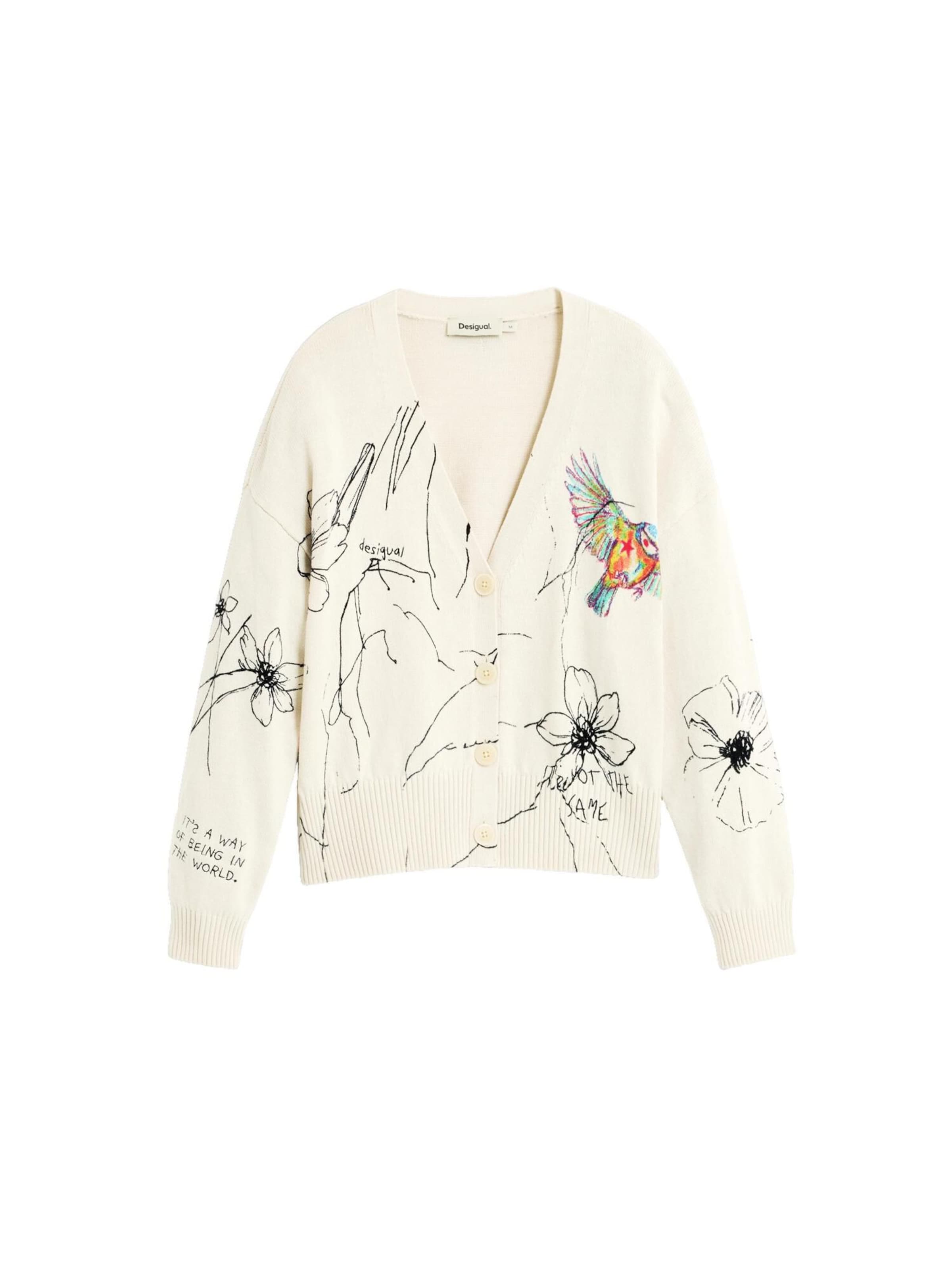Giacchetta di Desigual in bianco: frontale