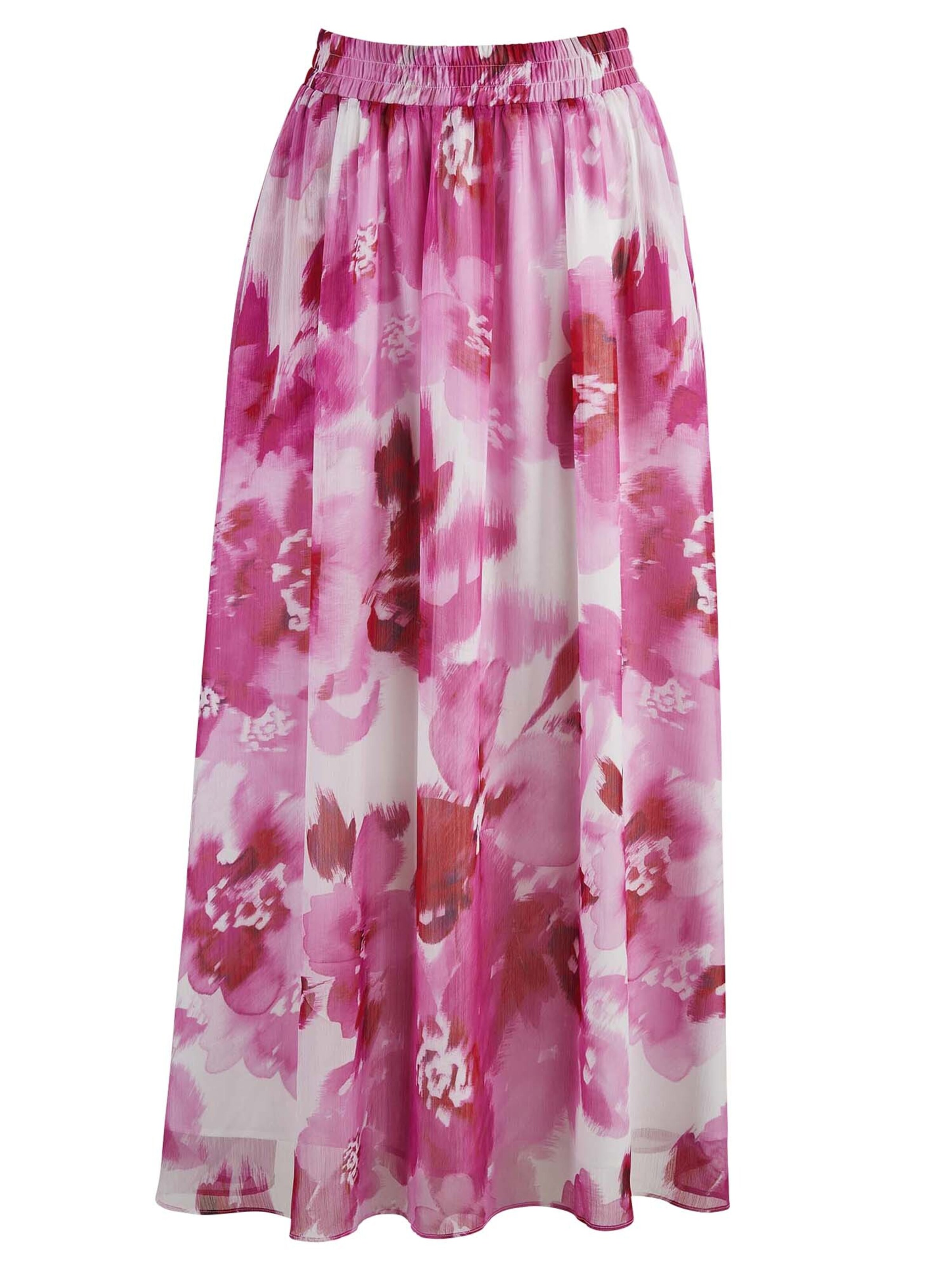 Jupe MADELEINE en rose : devant