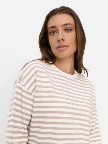 CAMEL ACTIVE Sweatshirt aus einem Baumwollmix in Grau