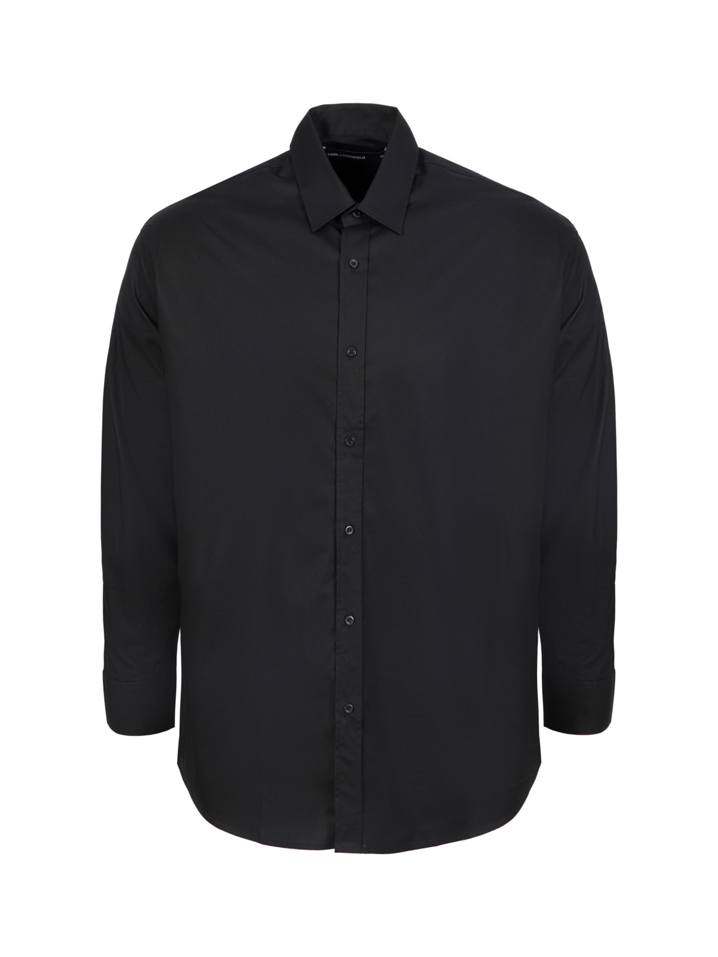 Comfort fit Camicia di Karl Lagerfeld in nero: frontale