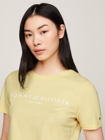 TOMMY HILFIGER T-shirt i gul