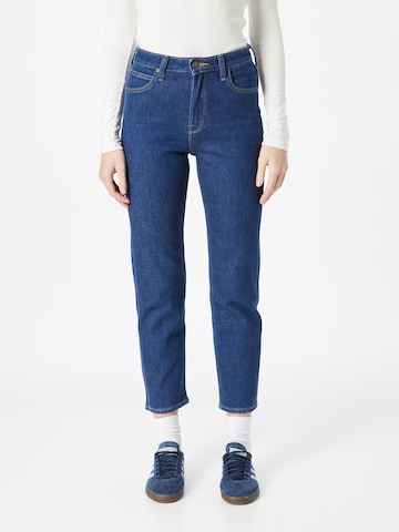 Lee Slimfit Jeans 'CAROL' in Blauw: voorkant
