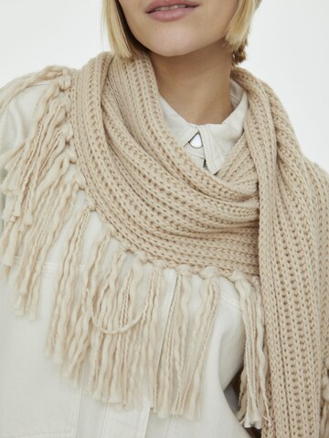 CODELLO Scarf in Beige: front