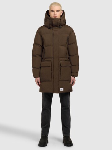 khujo - Sobretudo de inverno 'Winer2' em verde