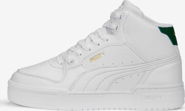 PUMA High-Top Sneakers in White: front