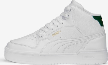 PUMA High-Top Sneakers in White: front