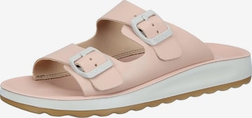 FLY FLOT Pantolette in Pink: Vorderseite