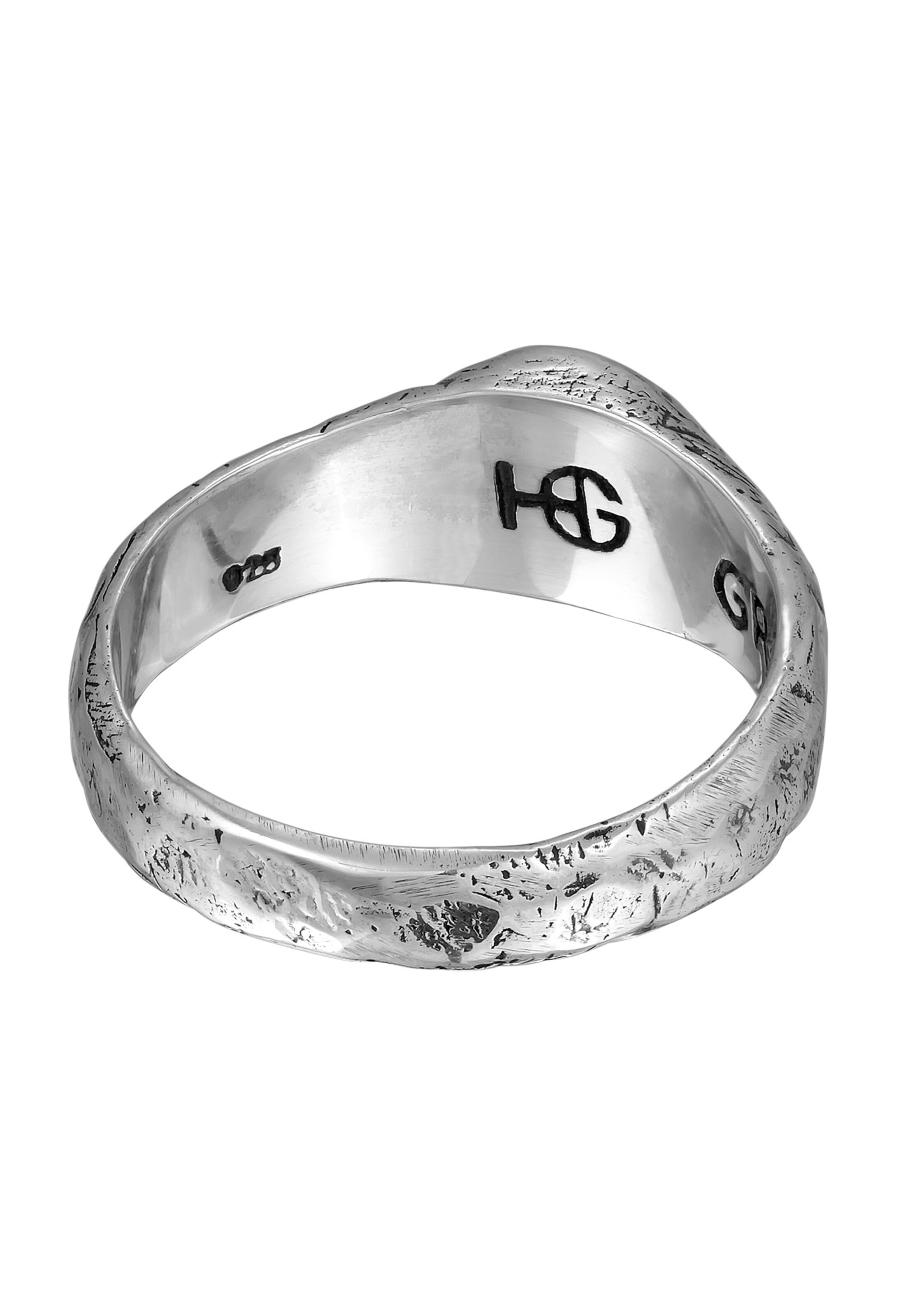 Haze&Glory Sõrmus 'Lava Mount Agung', värv Hõbe