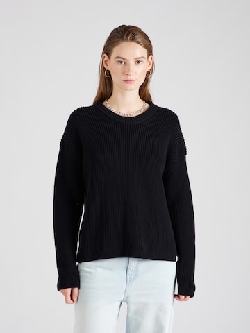 ARMEDANGELS Pullover 'Nuria' i sort: forside