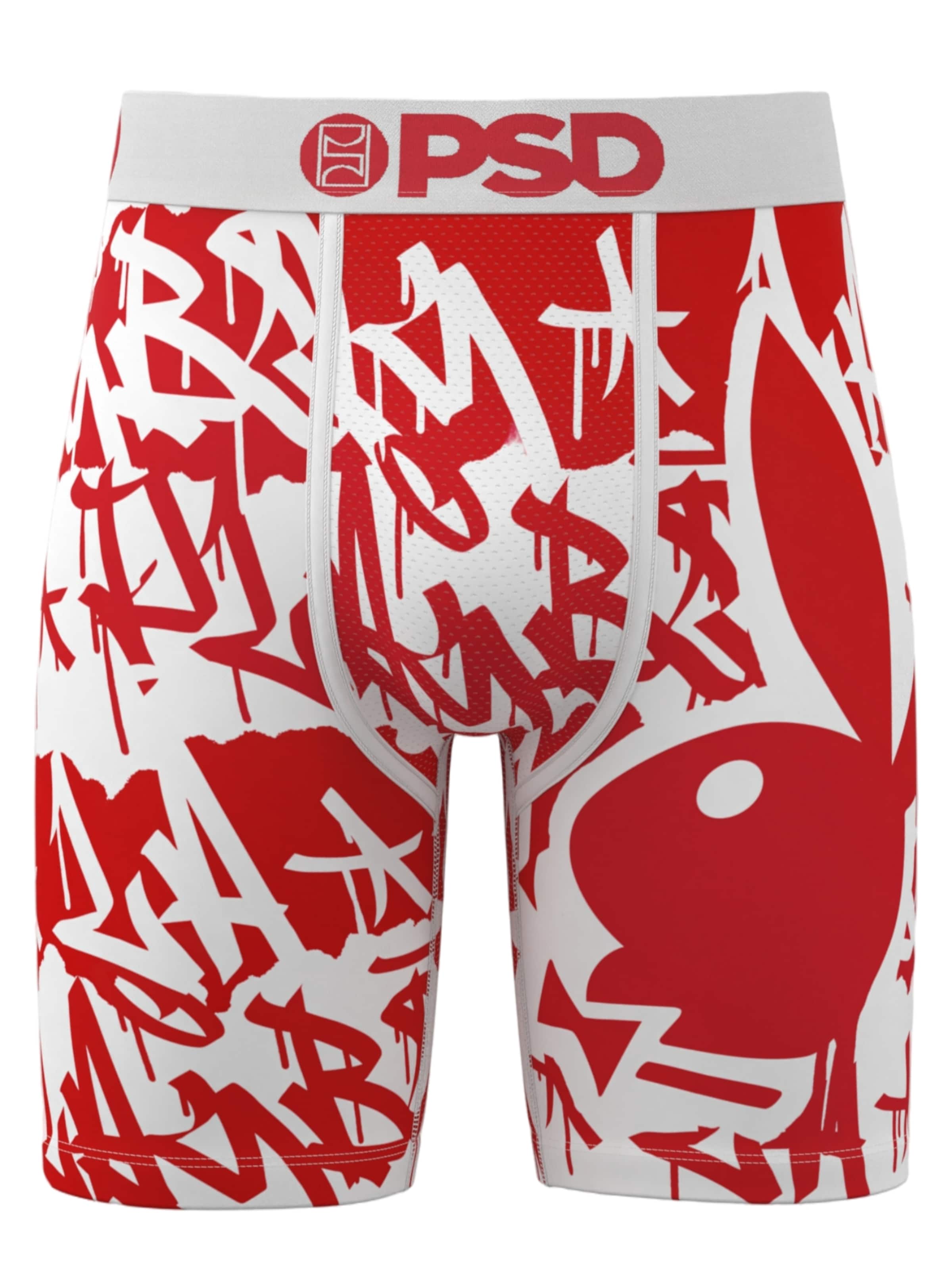 PSD Boxershorts 'Playboy RED TAGS' in mischfarben, Produktansicht