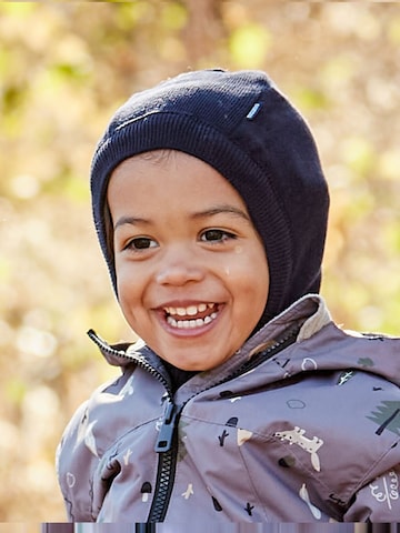MAXIMO Beanie 'MINI-Schlupfmütze  Basicfarben, reversible' in Blue