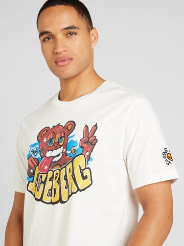 ICEBERG T-Shirt in Weiß