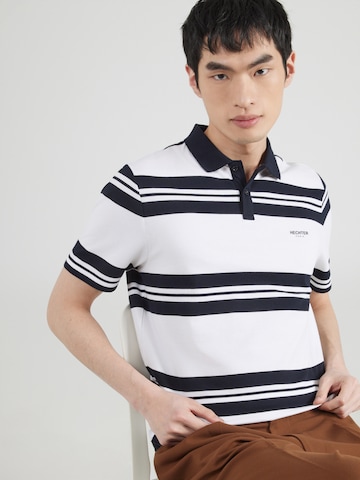 T-Shirt HECHTER PARIS en bleu : devant