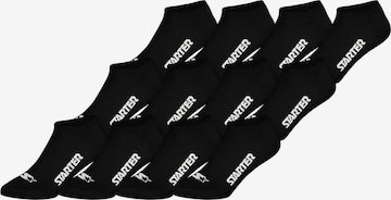 Chaussettes Starter en noir : devant