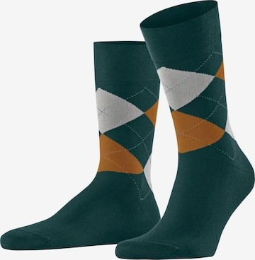 FALKE Socken 'Sensitive Argyle' in Grün: Vorderseite