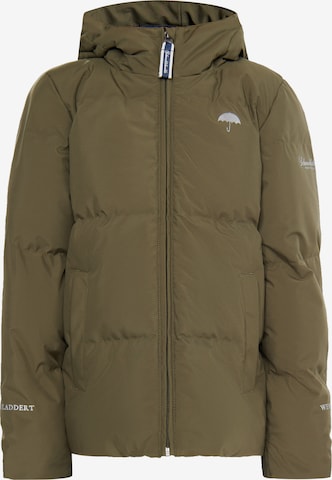 Schmuddelwedda Weatherproof jacket 'Kawai' in Green: front