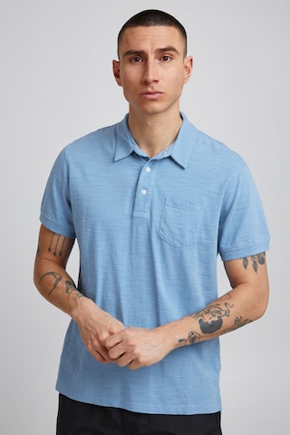 BLEND Poloshirt in Blau: predná strana