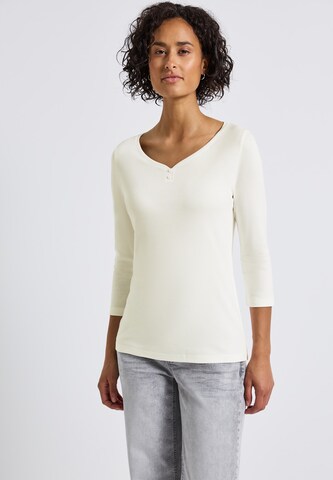 STREET ONE Shirt in White: front