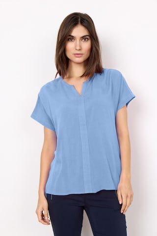 Soyaconcept - Blusa 'RADIA 9' em azul: frente