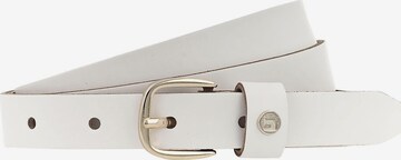 H.I.S Belt in White: front