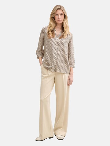 Chemisier TOM TAILOR en beige