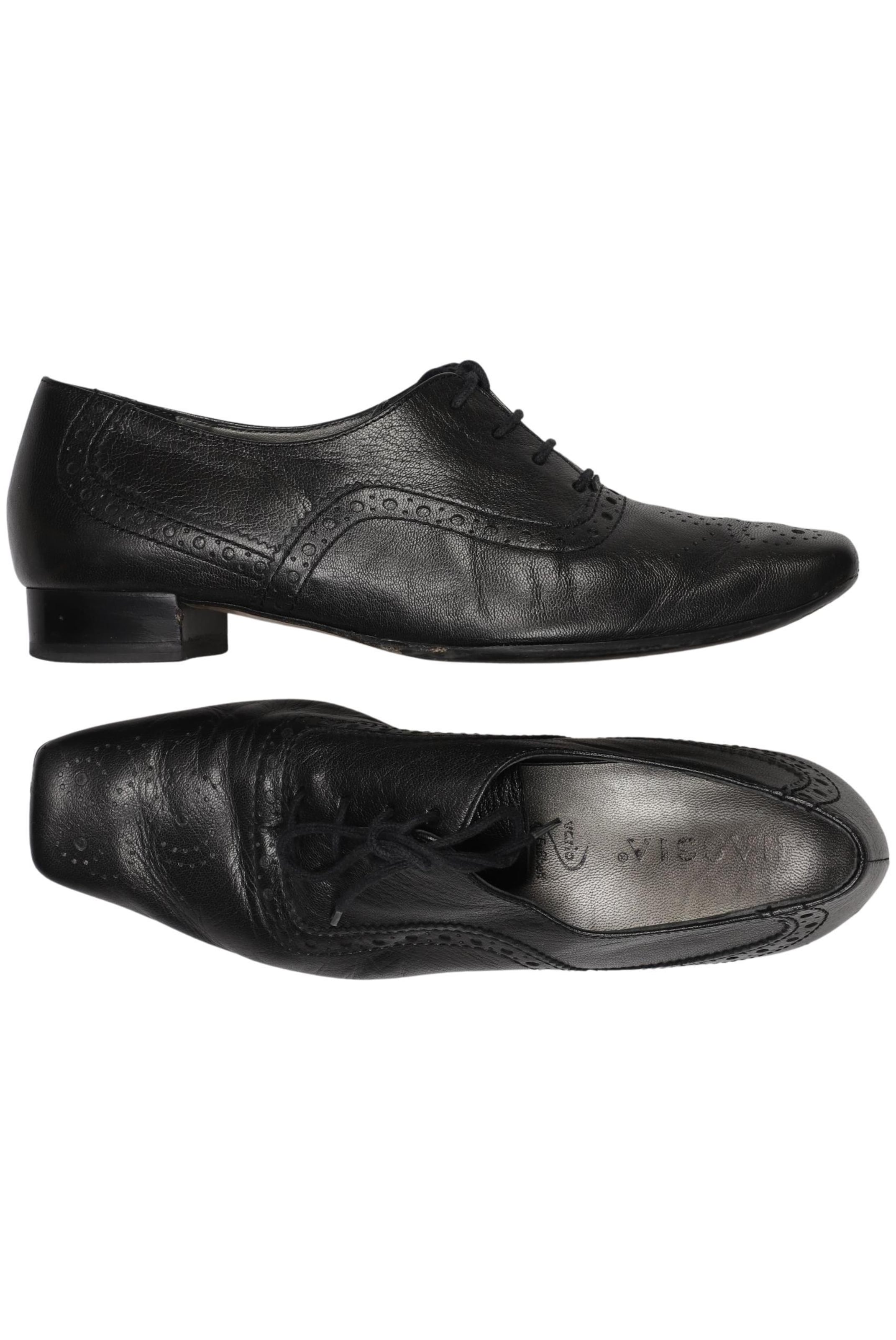 HASSIA Flats & Loafers in 38 in Black: front