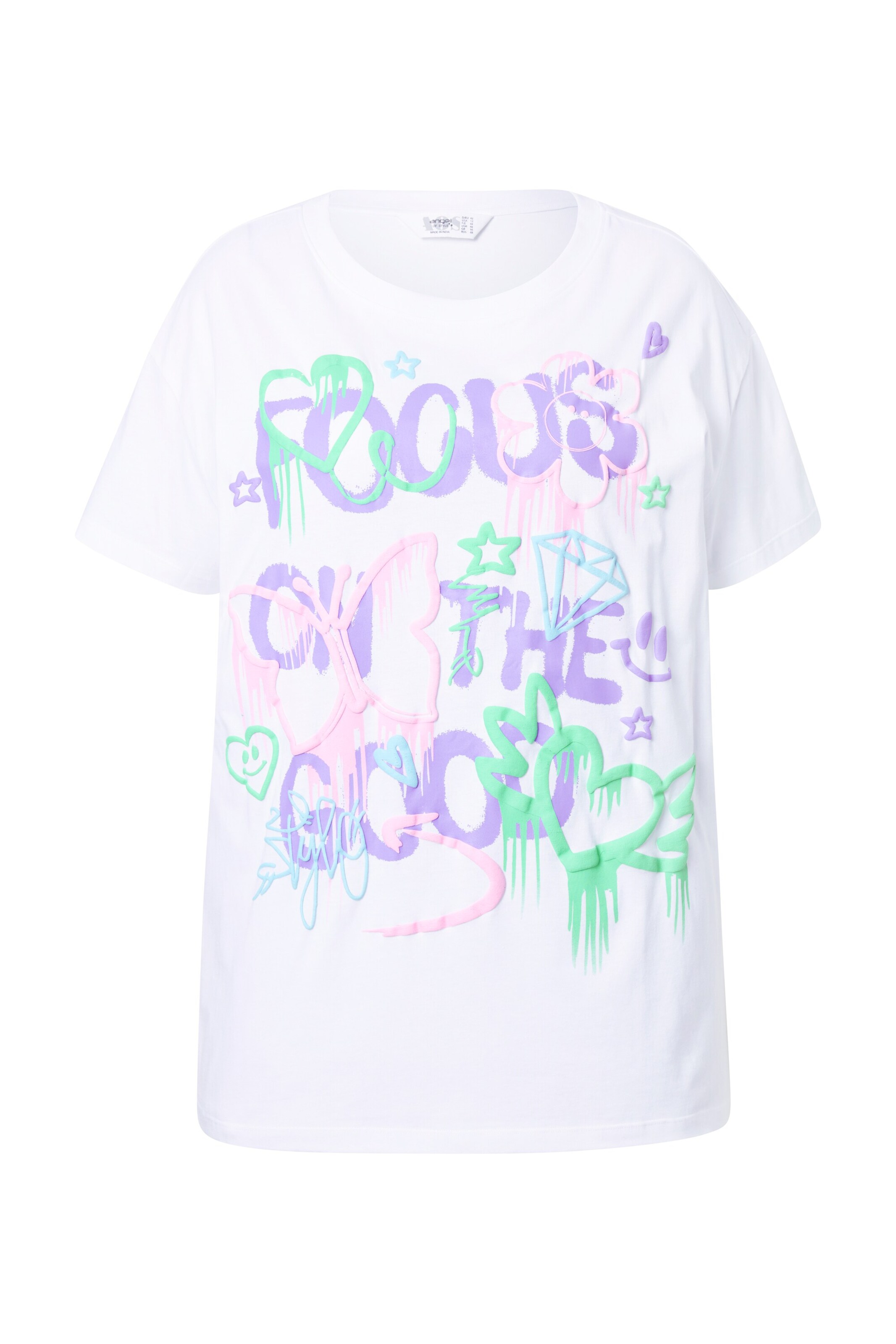 Angel of Style Shirt in White: front