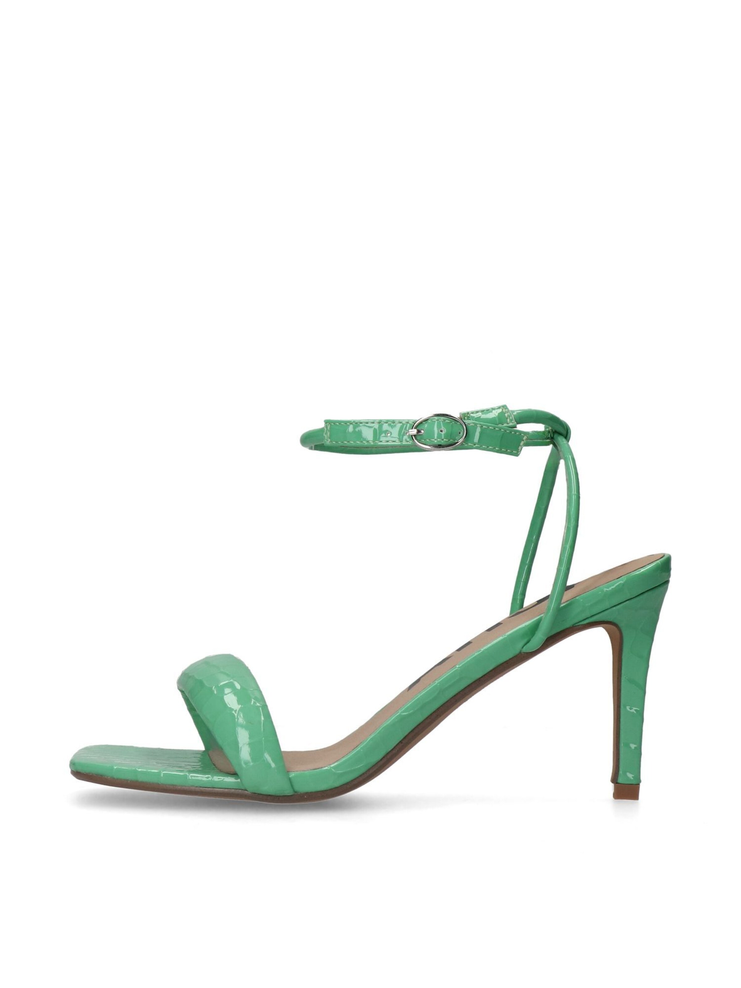 SACHA Strap Sandals in Green