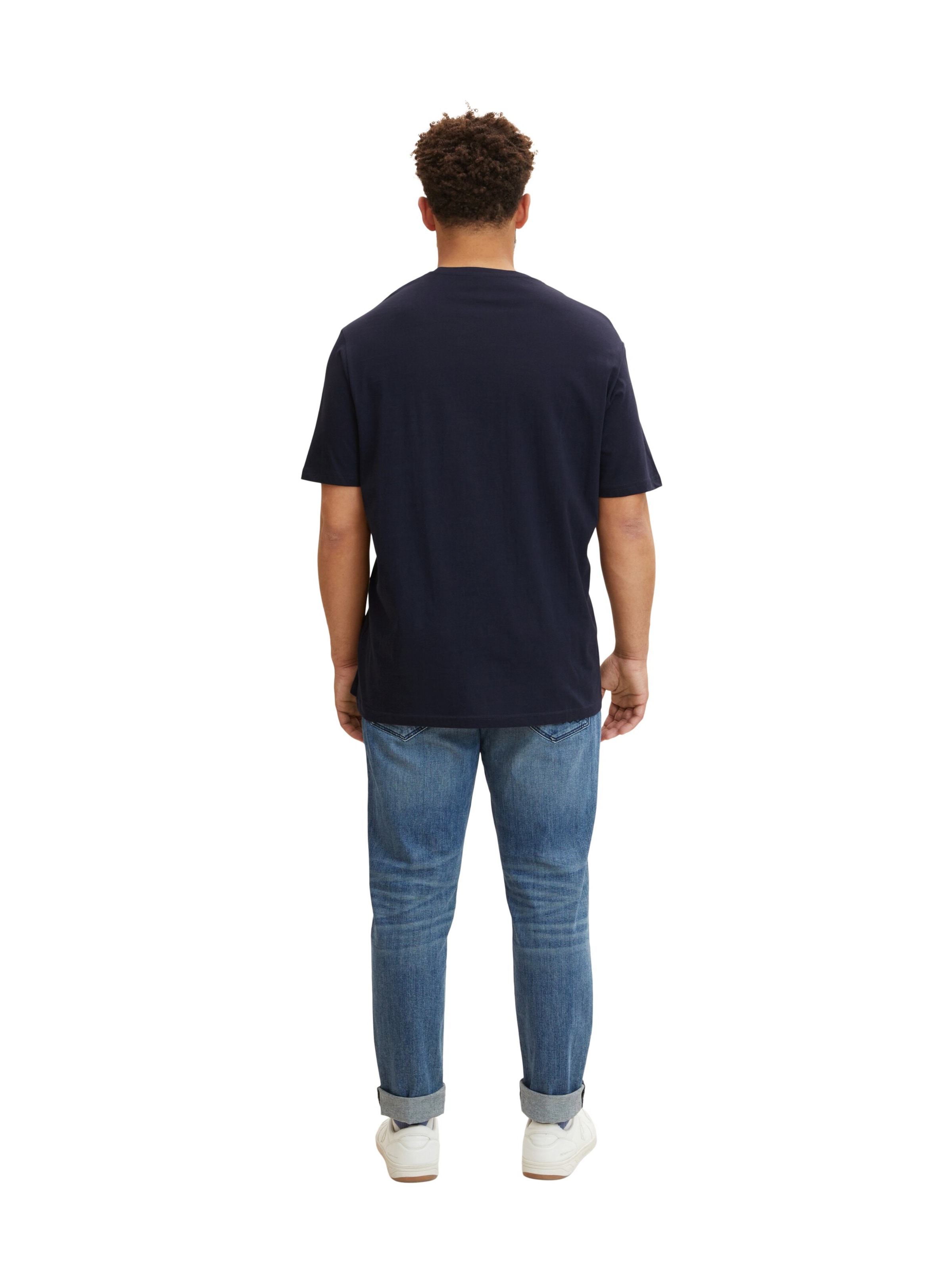 TOM TAILOR Men + Shirt in Blue