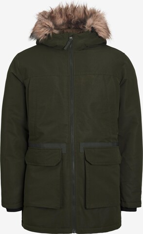 JACK & JONES - Abrigo de entretiempo 'Wing' en verde: frente