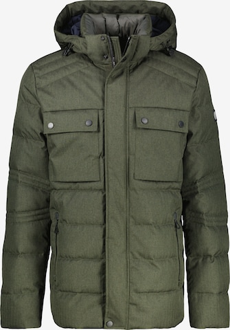 LERROS Tussenjas 'Fieldjacket' in Groen: voorkant