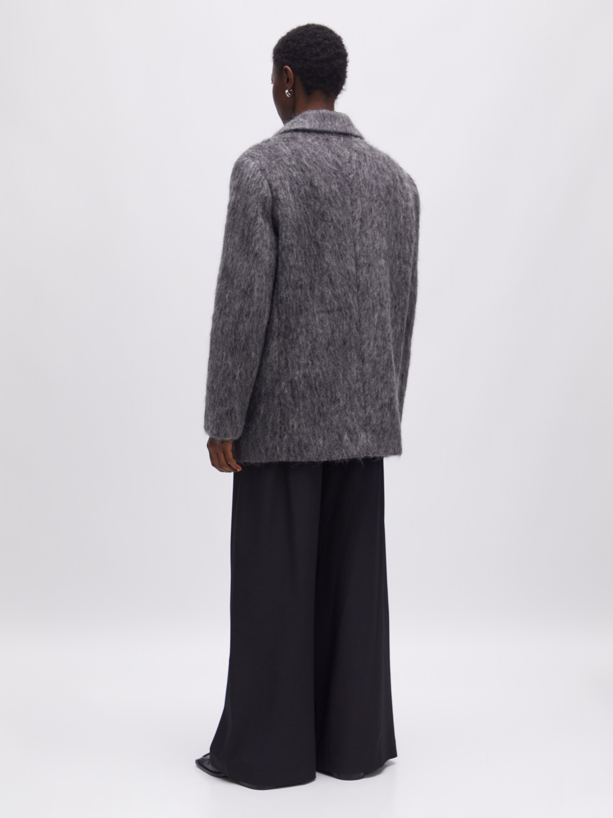 EDITED Produkte Oversize Blazer 'Teena' grau