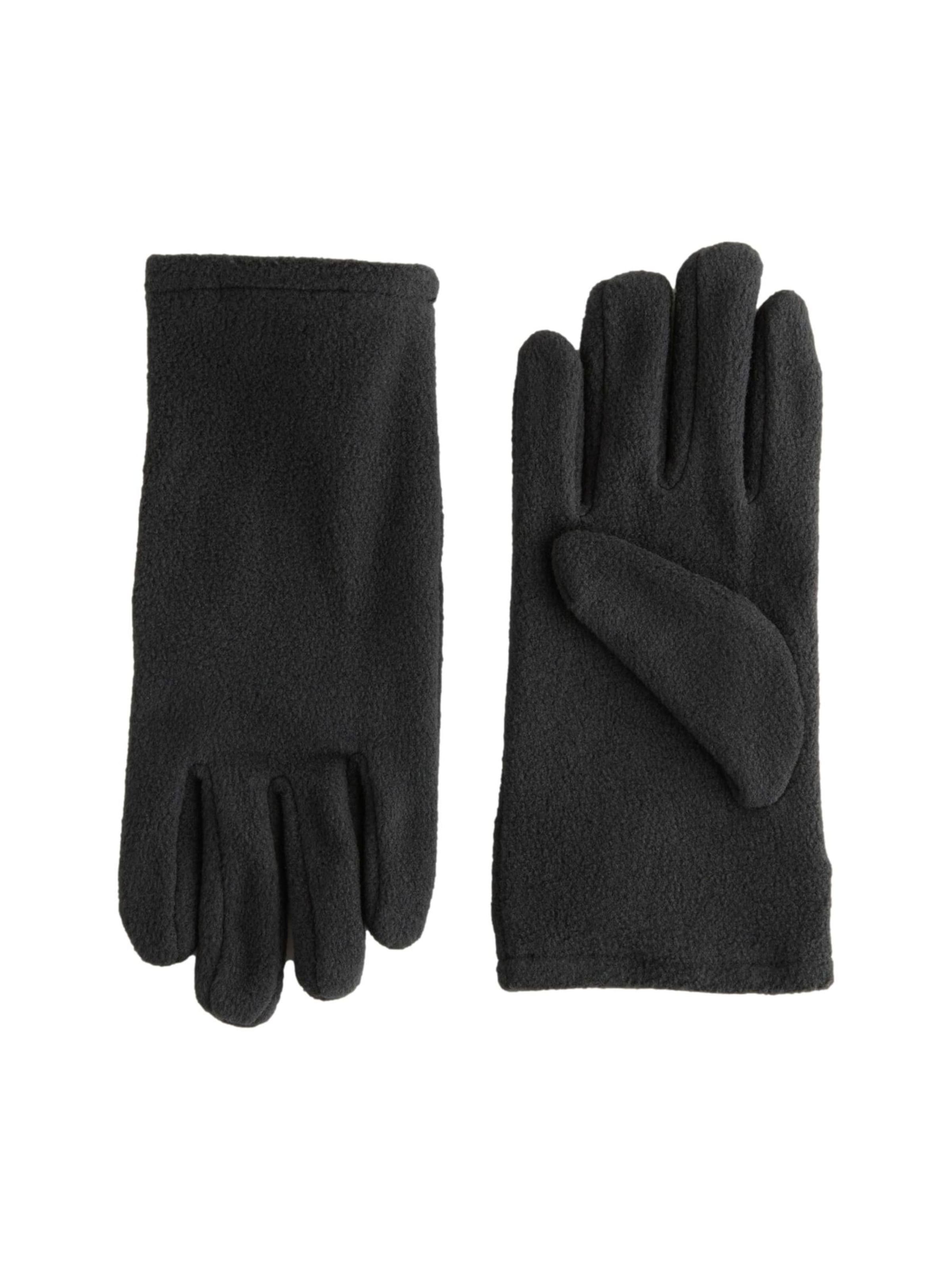 Next Перчатки в Черный: спереди