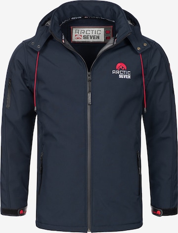 Arctic Seven Performance Jacket in Blue: front