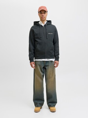 JACK & JONES Sweat jacket 'JORNorrebro' in Grey