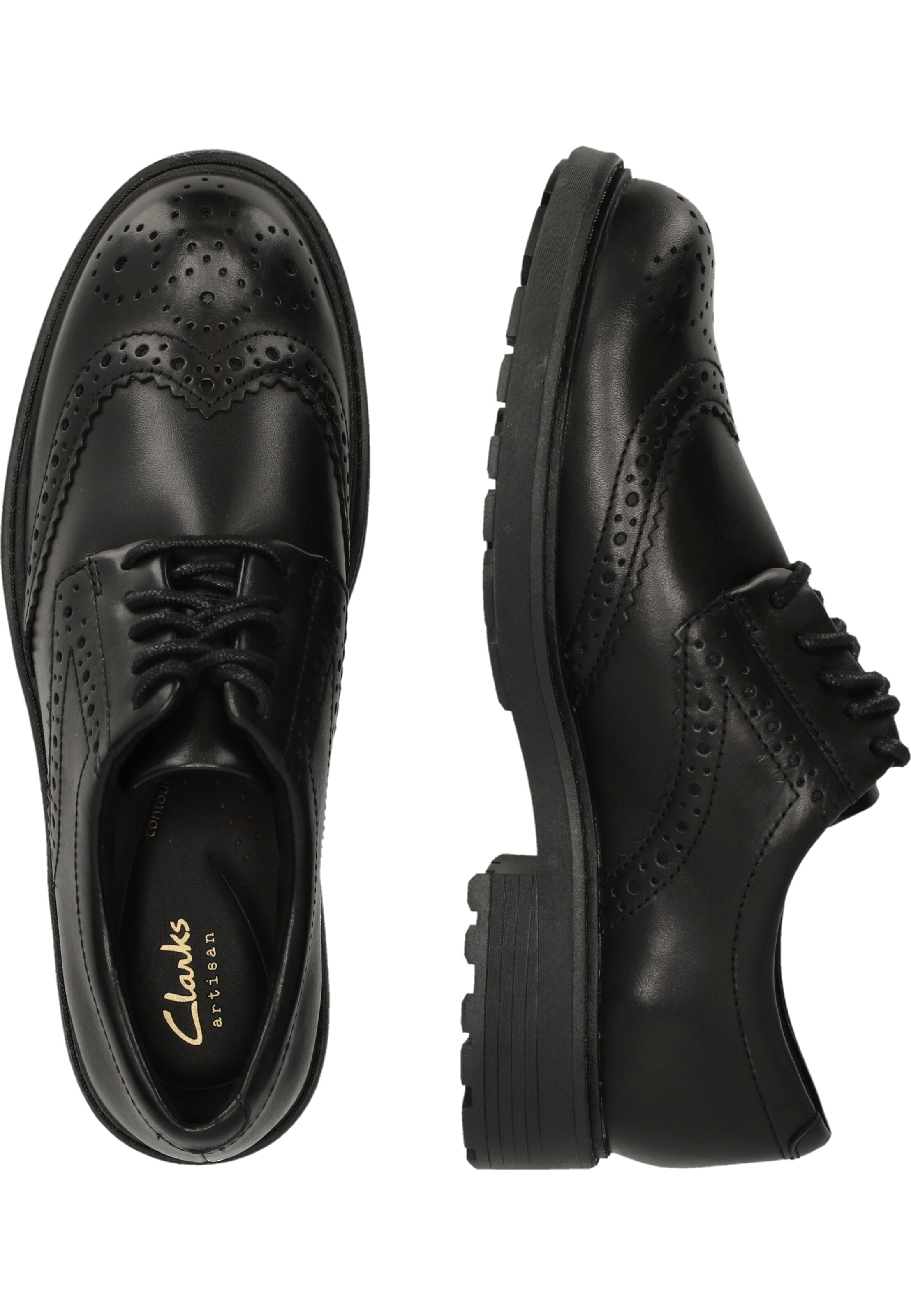 CLARKS Lace-Up Shoes 'Orinoco2 Limit' in Black