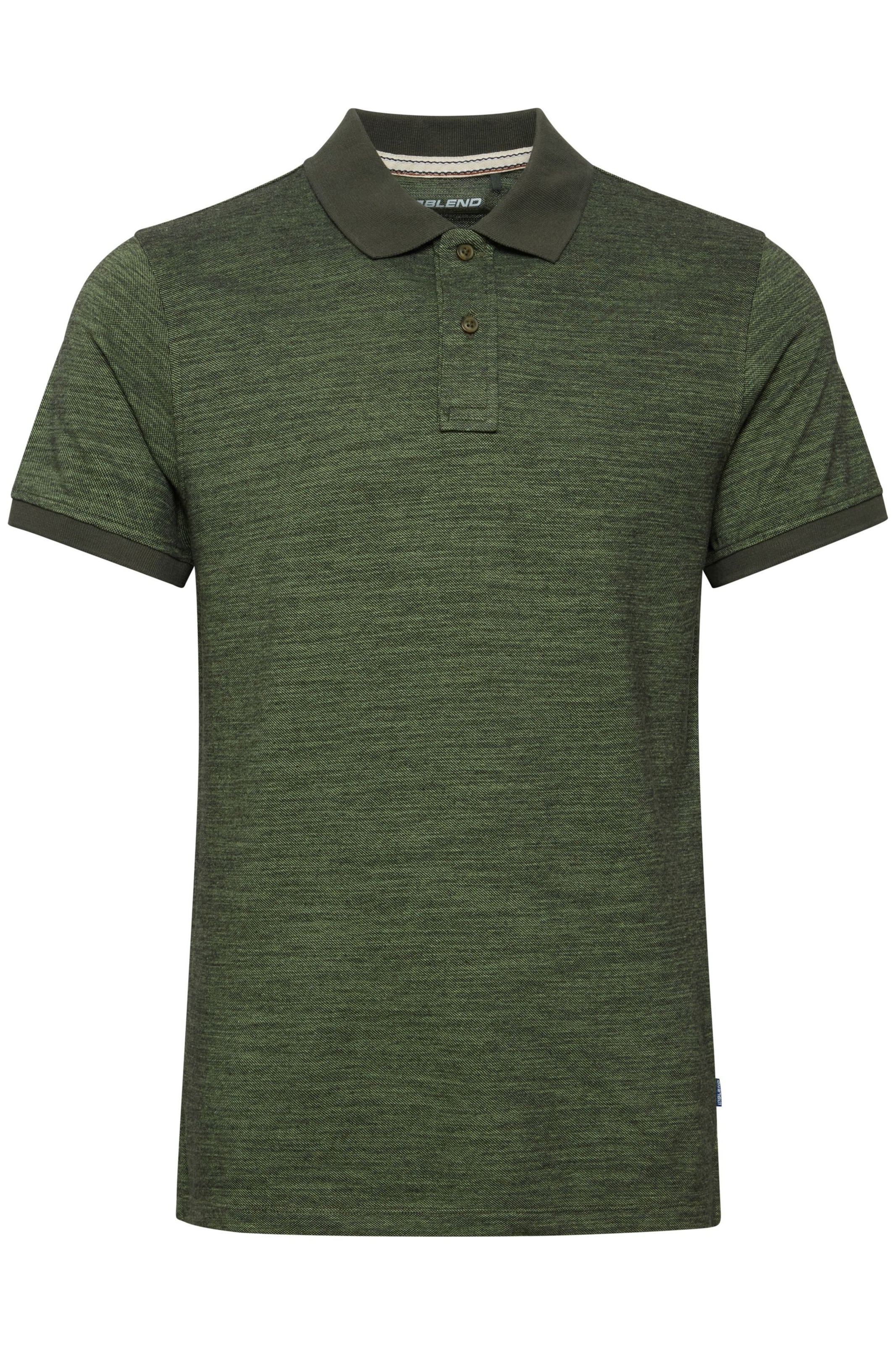 BLEND Shirt 'Bhalfredo' in Groen: voorkant