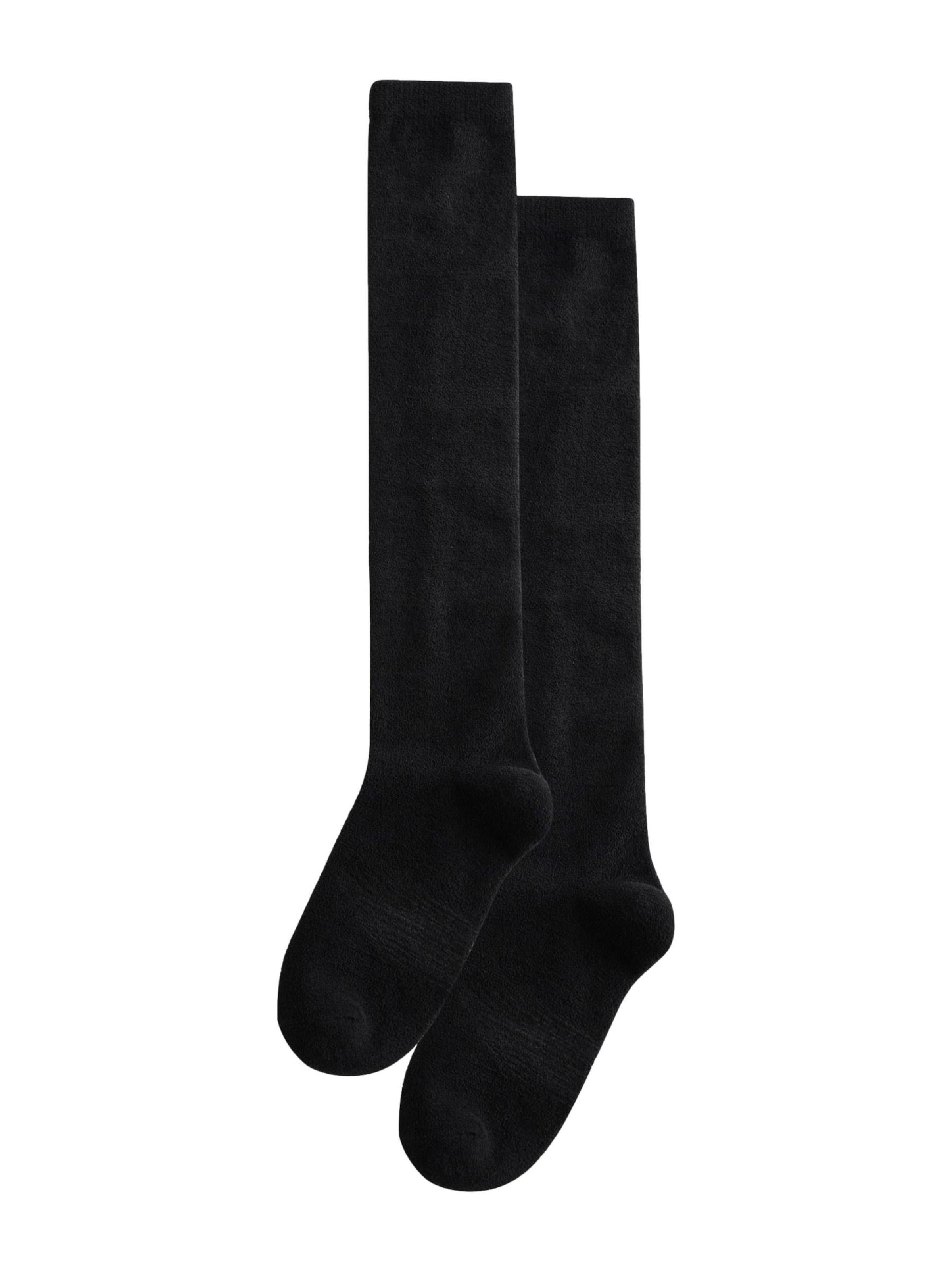 Next Socken in Schwarz: Vorderseite