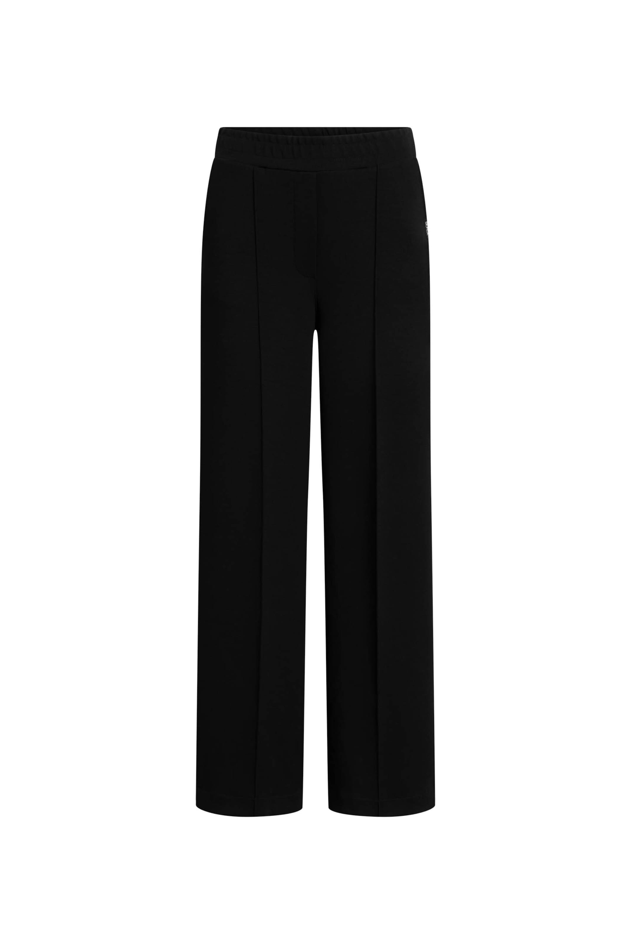 Soccx Regular Pants in Black: front