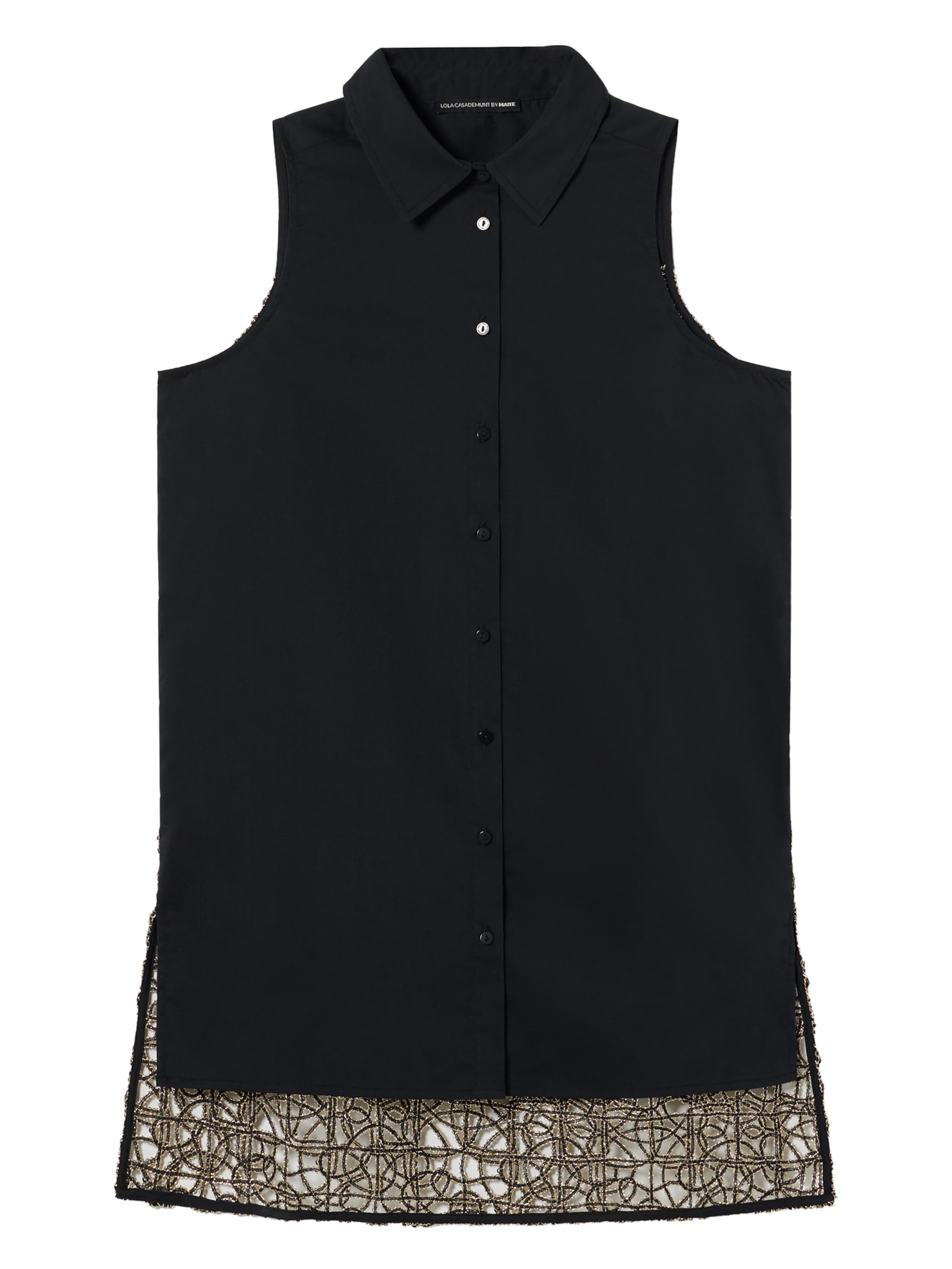 Lola Casademunt Blouse in Zwart: voorkant