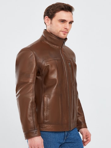 Veste mi-saison Derimod en marron