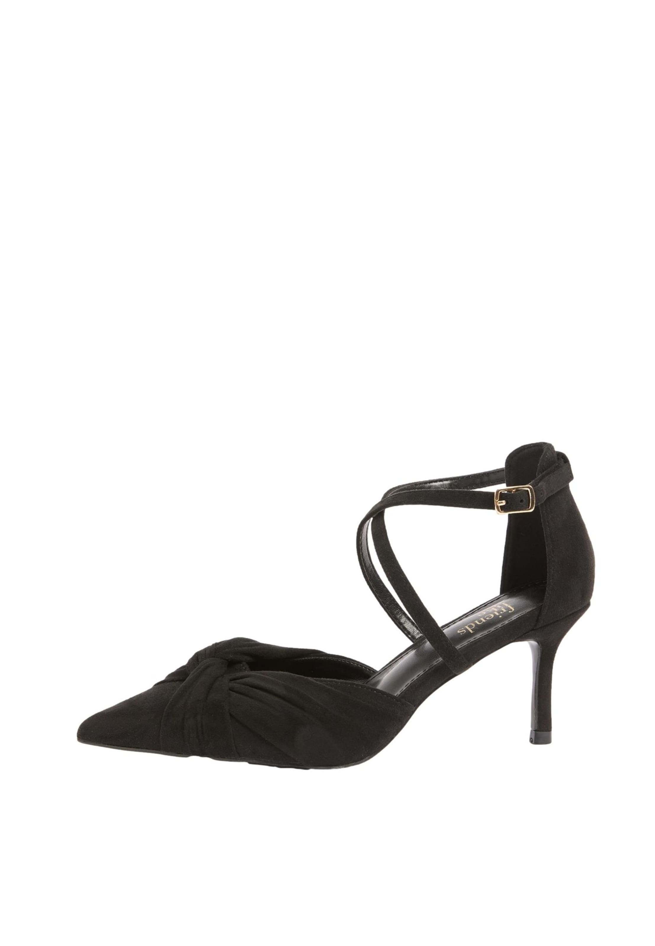 Escarpins Friends Like These en noir : devant