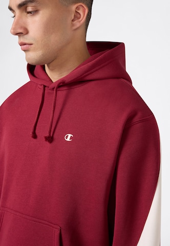 Champion Sweatshirt i röd